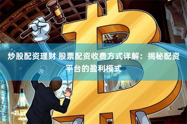 炒股配资理财 股票配资收费方式详解：揭秘配资平台的盈利模式