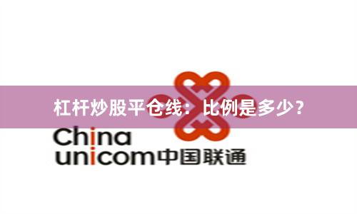杠杆炒股平仓线：比例是多少？